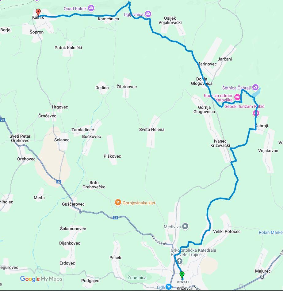 camino-ruta-krizevci-kalnik